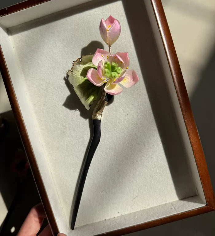 PF286 - Lotus Flower Ronghua Hairpin - Wholesale