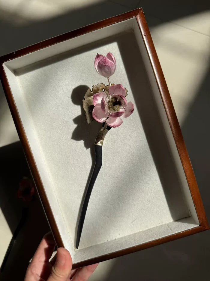 PF286 - Lotus Flower Ronghua Hairpin - Wholesale