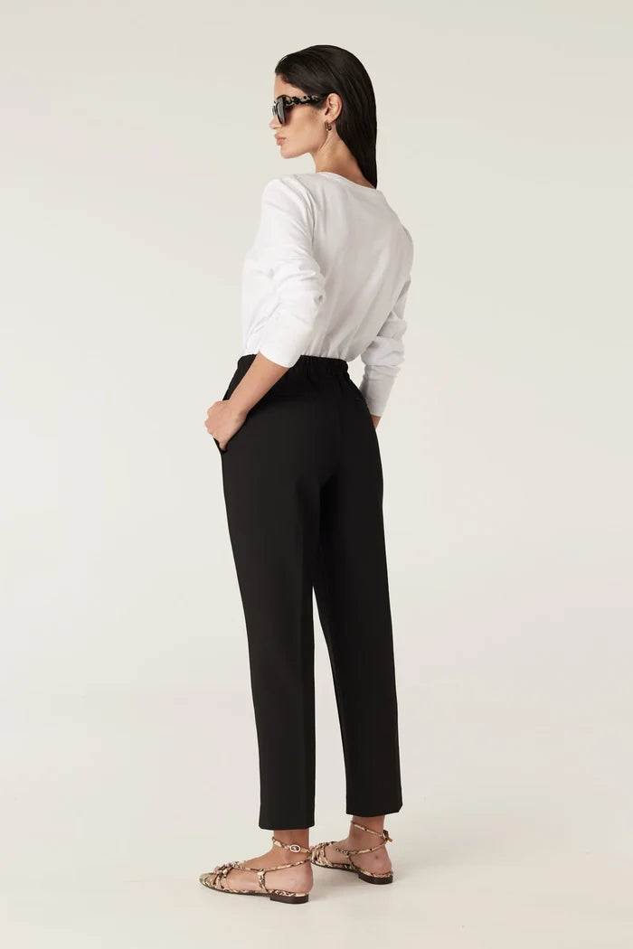 PIMA LONG SLEEVE TOP | White - Darling & Domain