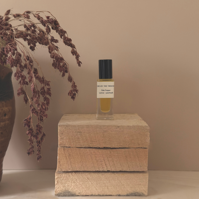 Pink Pepper, Vetiver + Patchouli Perfume Oil