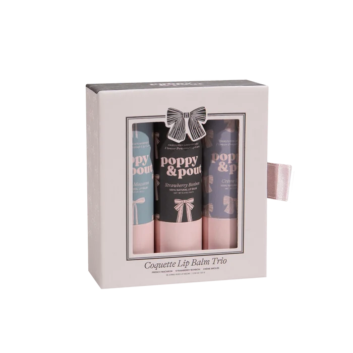 Poppy & Pout Coquette Lip Trio