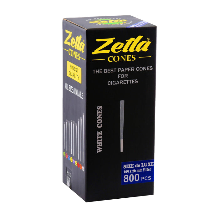 Pre Rolled Cones Zetla King Size Deluxe (800 Pcs) - Zetla