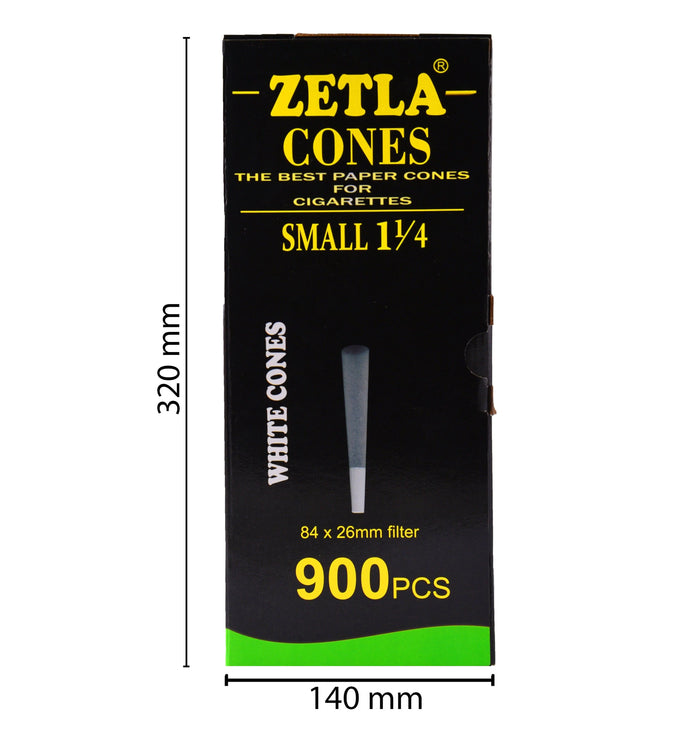 Pre Rolled Cones Zetla Small 1 1/4 (900 Pcs) - Zetla