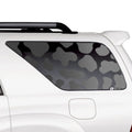 Precut Cow Print Rear Side Quarter Window Decal Stickers Fits Toyota 4Runner 2003 - 2009 - Bogar Tech Designs