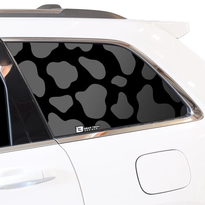 Precut Cow Print Window Fuel Door Vinyl Decal Fits Jeep Grand Cherokee 2011 - 2021 - Bogar Tech Designs