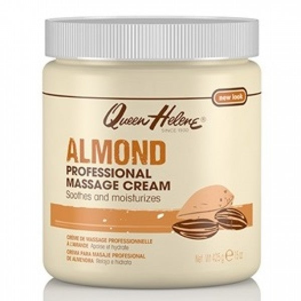 QUEEN HELENE ALMOND PROFESSIONAL MASSAGE CREAM 15 OZ - Palms Fashion Inc.