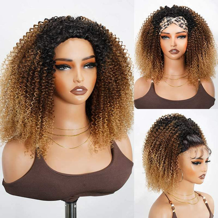 Kinky Curly / Ombre #T1B/30/27 / 14''