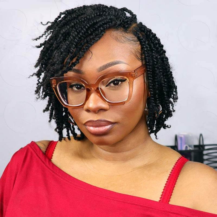 natural black human hair passion twist hair for braiding