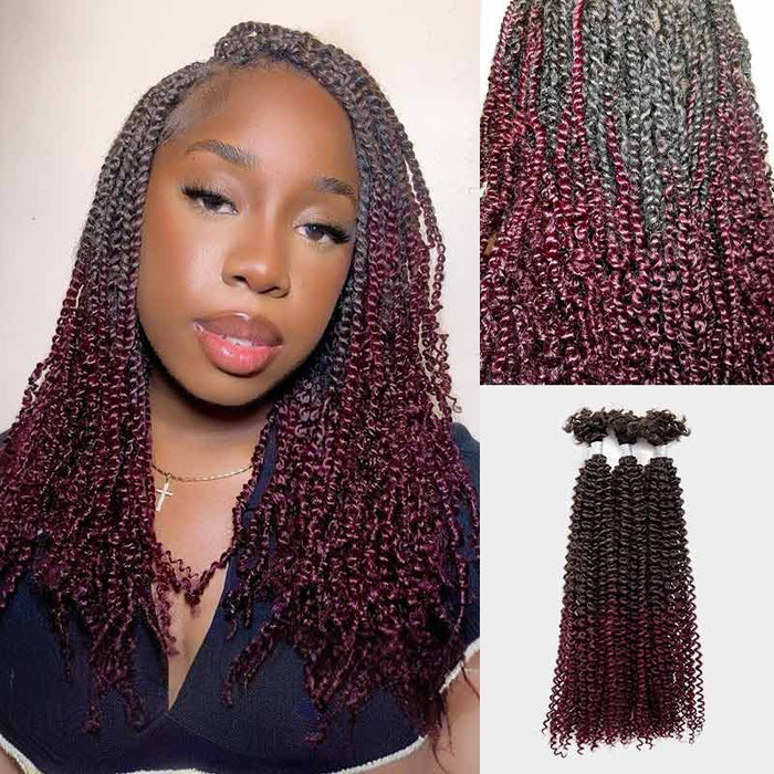 Ombre #T2/99J / 10'' / 3 Packs (Full Head)