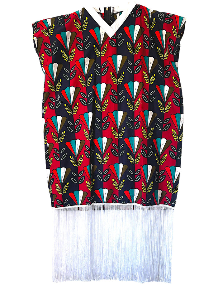 Red Luxe Bubu Dress