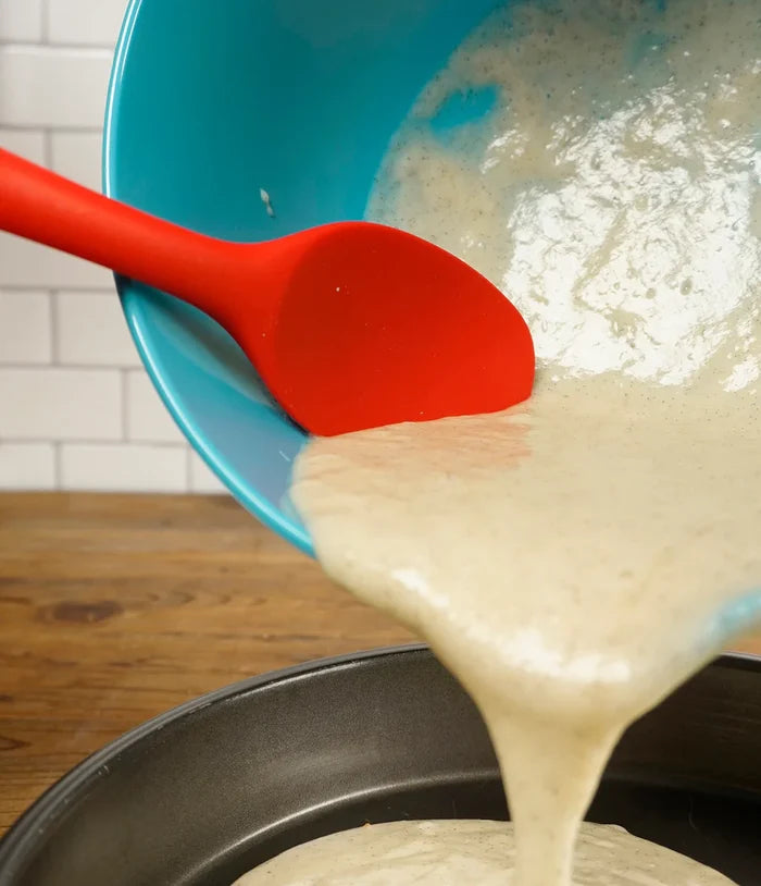 Red Silicone Spoon