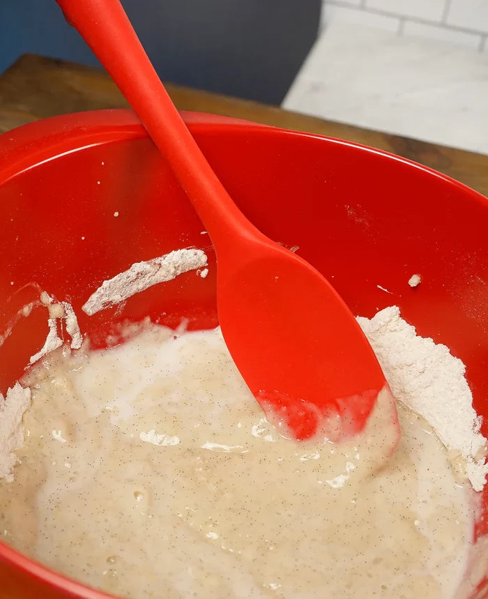 Red Silicone Spoon