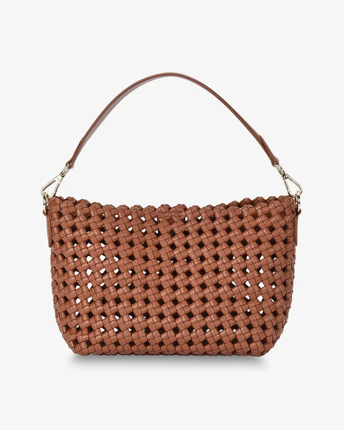 RICHMOND CROSSBODY BAG in Dark Tan by Elms + King