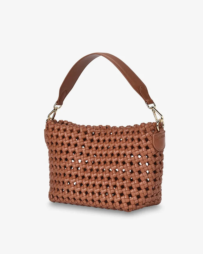 RICHMOND CROSSBODY BAG in Dark Tan by Elms + King
