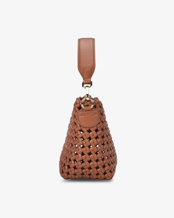 RICHMOND CROSSBODY BAG in Dark Tan by Elms + King