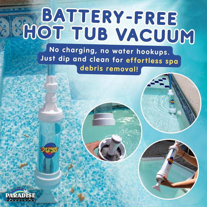 rola chem paradise spa vacuum