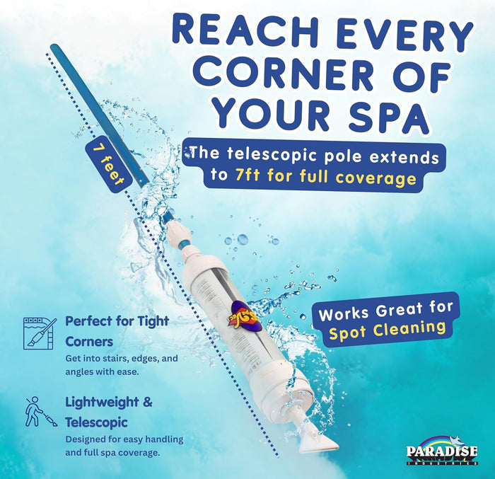 rola chem paradise spa vacuum