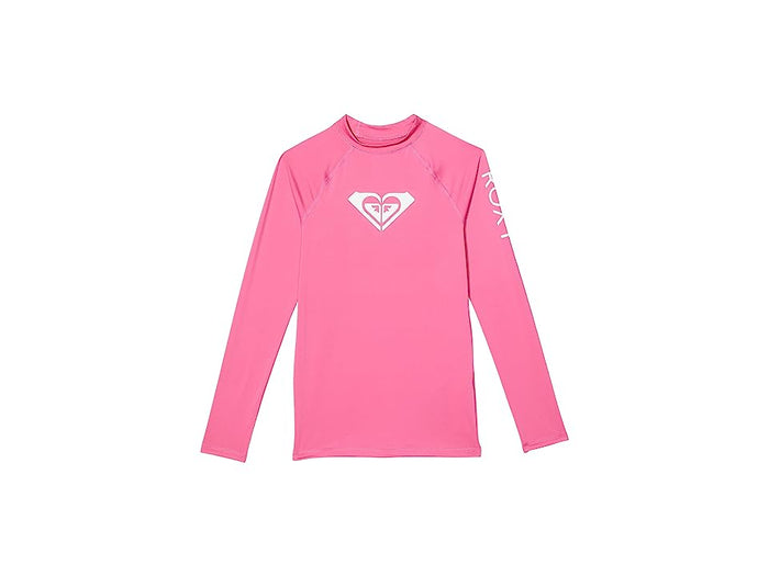 ROXY Girls' Whole Hearted Long Sleeve UPF 50 Rashguard