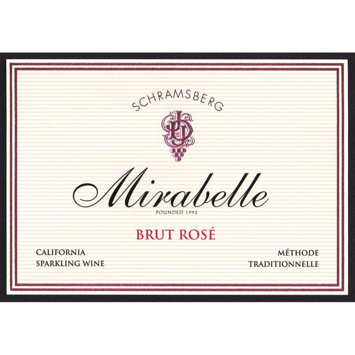 Schramsberg Mirabelle Brut Rosé, California