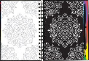 Scratch & Sketch Extreme Mandalas