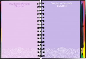 Scratch & Sketch Extreme Mandalas