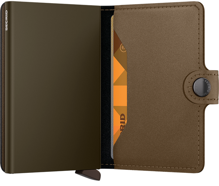 Secrid Miniwallet Matte Satin Bronze
