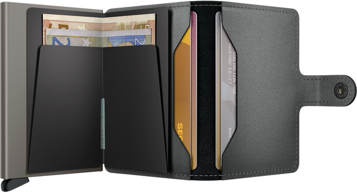 Secrid Miniwallet Matte Satin Steel