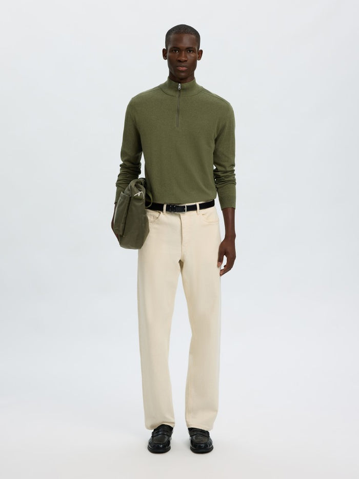 Selected Homme Berg 1/4 Zip Knit