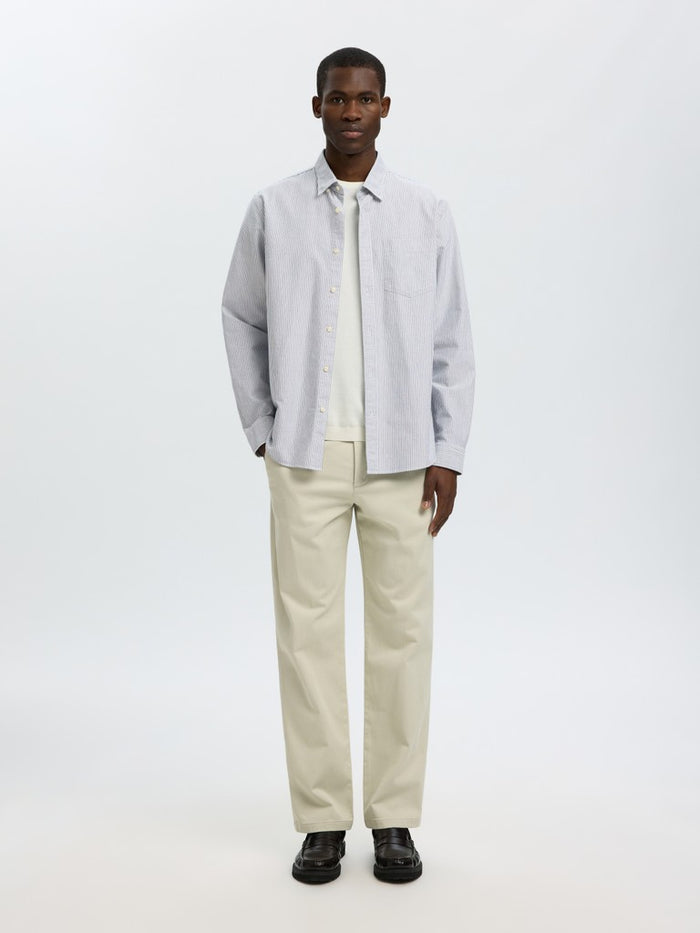 Selected Homme Rick Striped Oxford Shirt