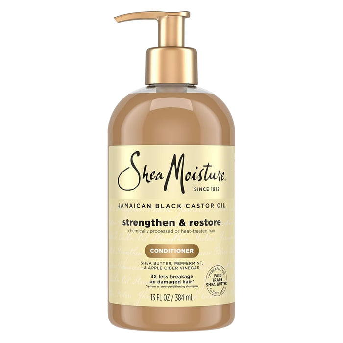 SheaMoisture Jamaican Black Castor Oil Strengthen & Restore Conditioner 13 fl oz - 4 Pack