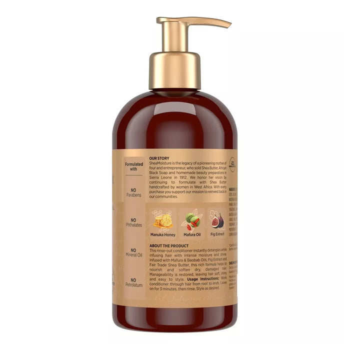 SheaMoisture Manuka Honey & Mafura Oil Intensive Hydration Conditioner 13 fl oz - 4 Pack