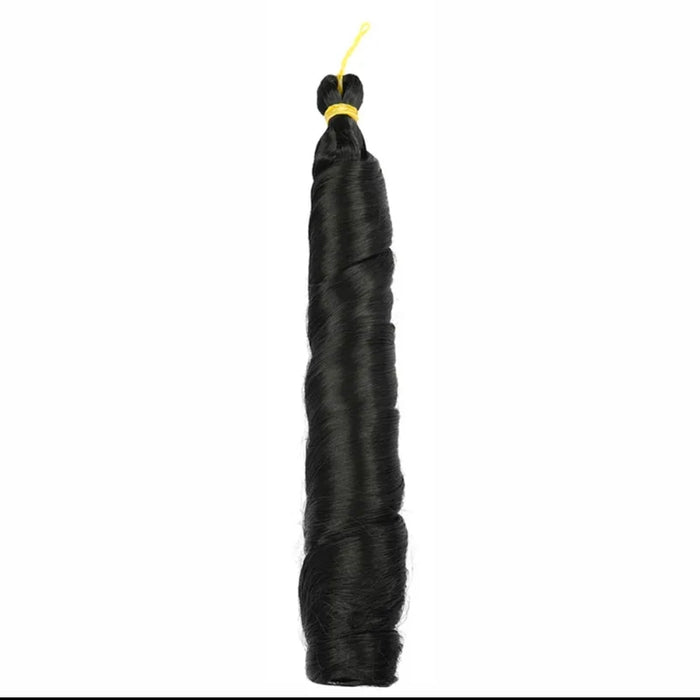 Silky French Curl 24 Inch Single Tone Braiding hair