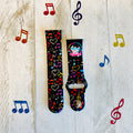 Sing Print Silicone Band For Samsung Watch