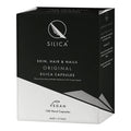 Qsilica Skin, Hair & Nails Original Silica Capsules box on a white background.