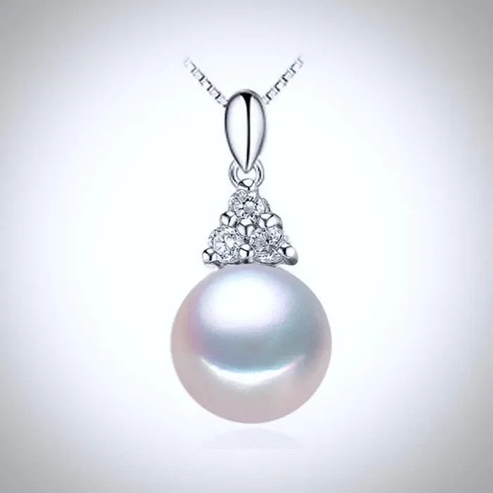 Wedding Pearl Jewelry - Sterling Silver and Natural Pearl Bridal Jewelry Set