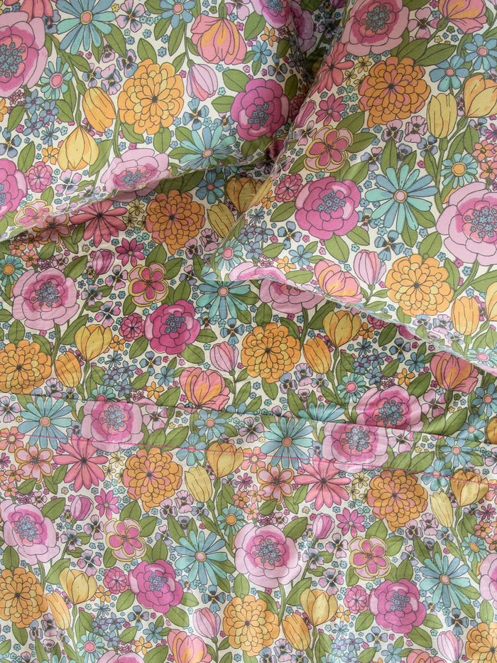 Sooo Soft Cotton Sheet Set - Drawn Garden Multi-view 2