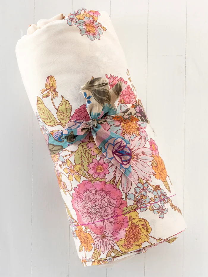 Sooo Soft Cotton Sheet Set - English Garden Cream-view 2