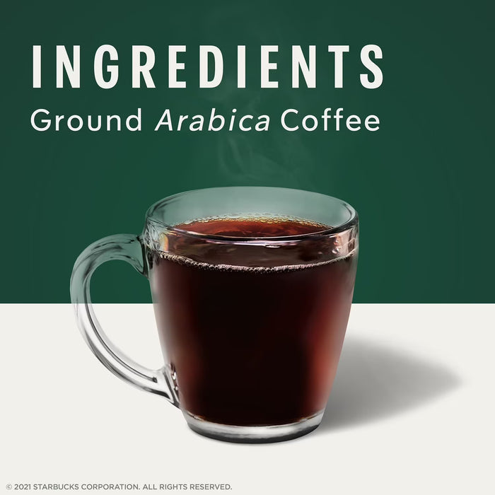Starbucks Medium Roast K-Cup Coffee Pods, Pike Place, 72 ct.
