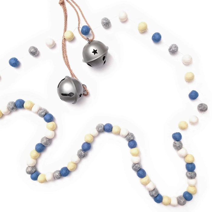 Friendsheep R - 75 beads/10ft (3/4" beads) Starry Night - Eco Garland