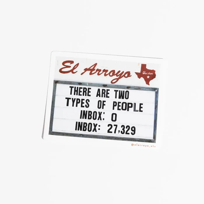 Sticker - Types of People