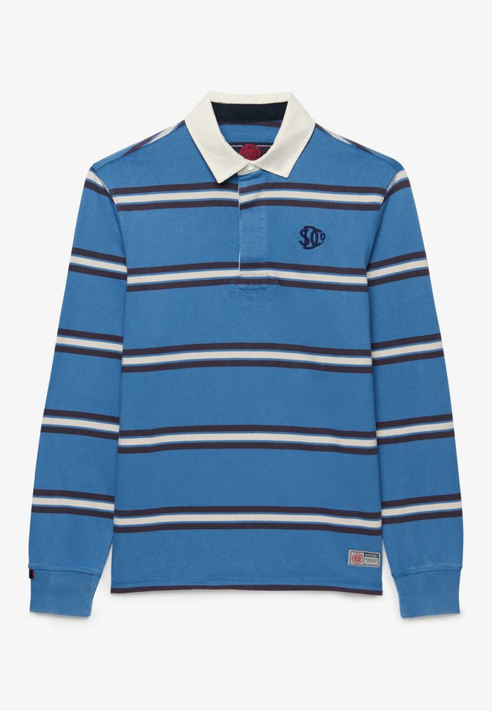 Superdry Vintage Athletic Stripe Rugby Top
