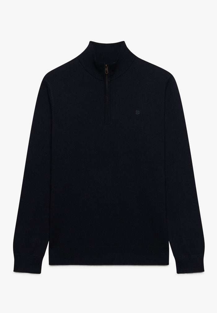 Superdry Wool Blend 1/4 Zip