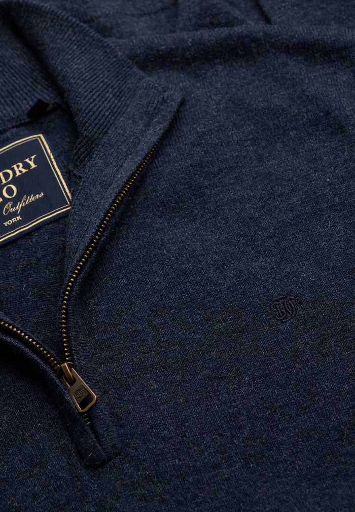 Superdry Wool Blend 1/4 Zip