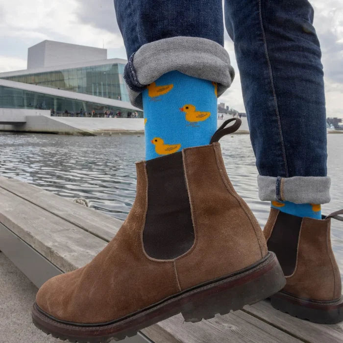 Swole Panda Duck Socks