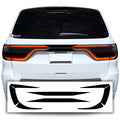 Tail Light Race Track Bat Vinyl Overlay Decal Sticker Film Fits Dodge Durango 2014 - 2022 Gloss - Bogar Tech Designs