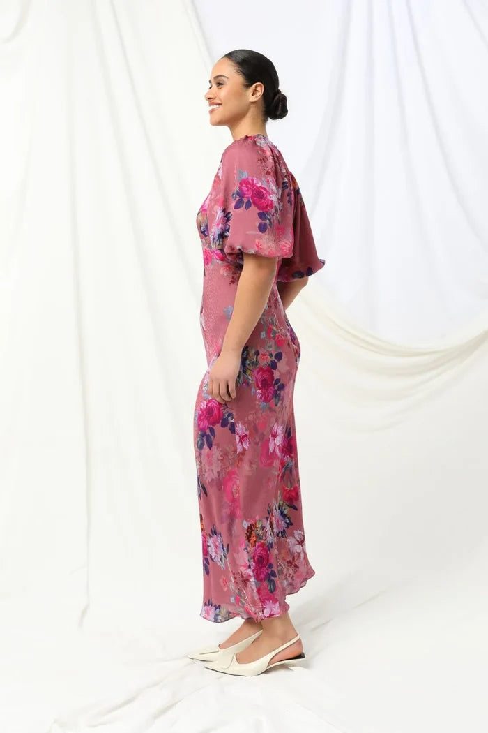 TAYLOR DRESS in Love At Dusk by Kachel