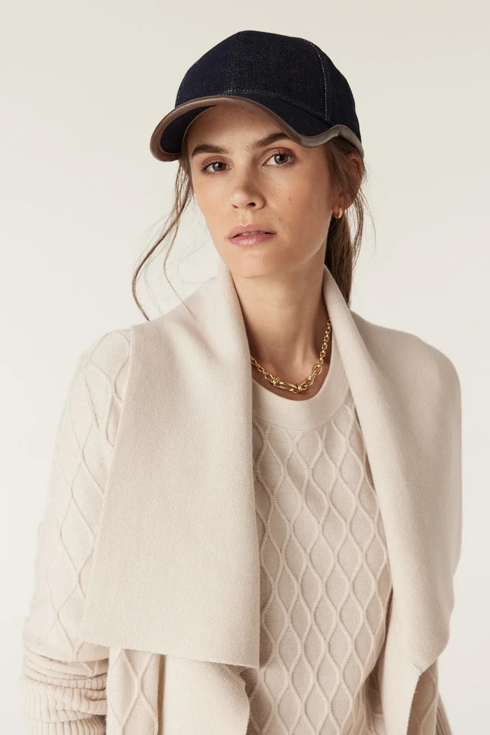THE ELIZABETH MERINO CARDIGAN | Antique White - Darling & Domain