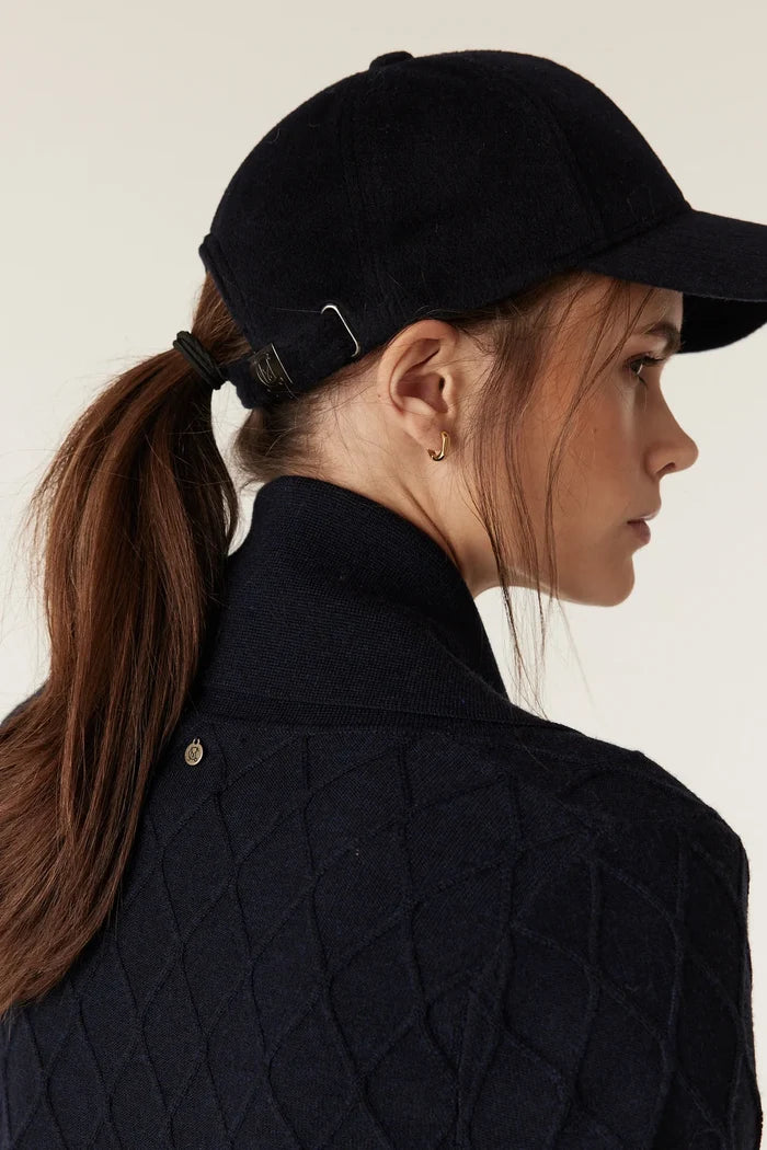 THE ELIZABETH MERINO CARDIGAN | Midnight Navy - Darling & Domain