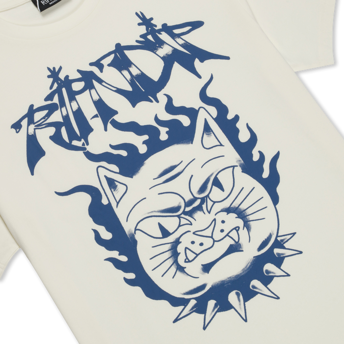 RIPNDIP The Happiest Cat Tee (Bone)