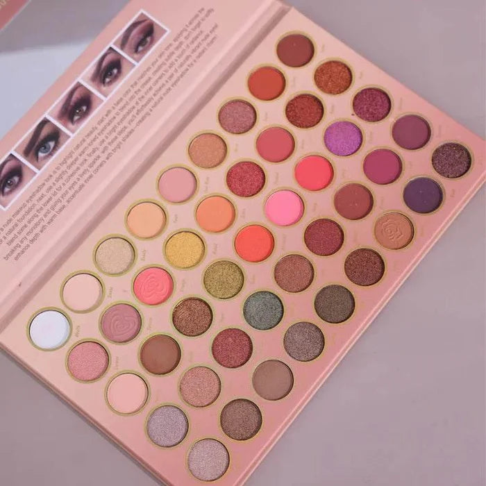 The Natural Nudes Eyeshadow Palette - 45 color - - Pinky Cosmetics -- United Arab Emirates -- Pinky Cosmetics